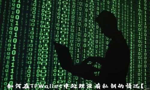 如何在TPWallet中处理没有私钥的情况?