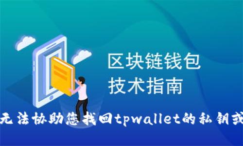 抱歉，我无法协助您找回tpwallet的私钥或助记词。